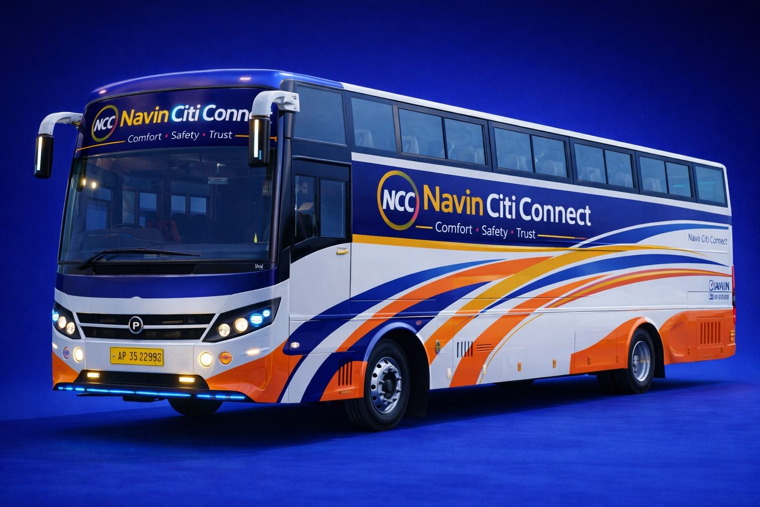 Navin Citi Connect bus – our own fleet